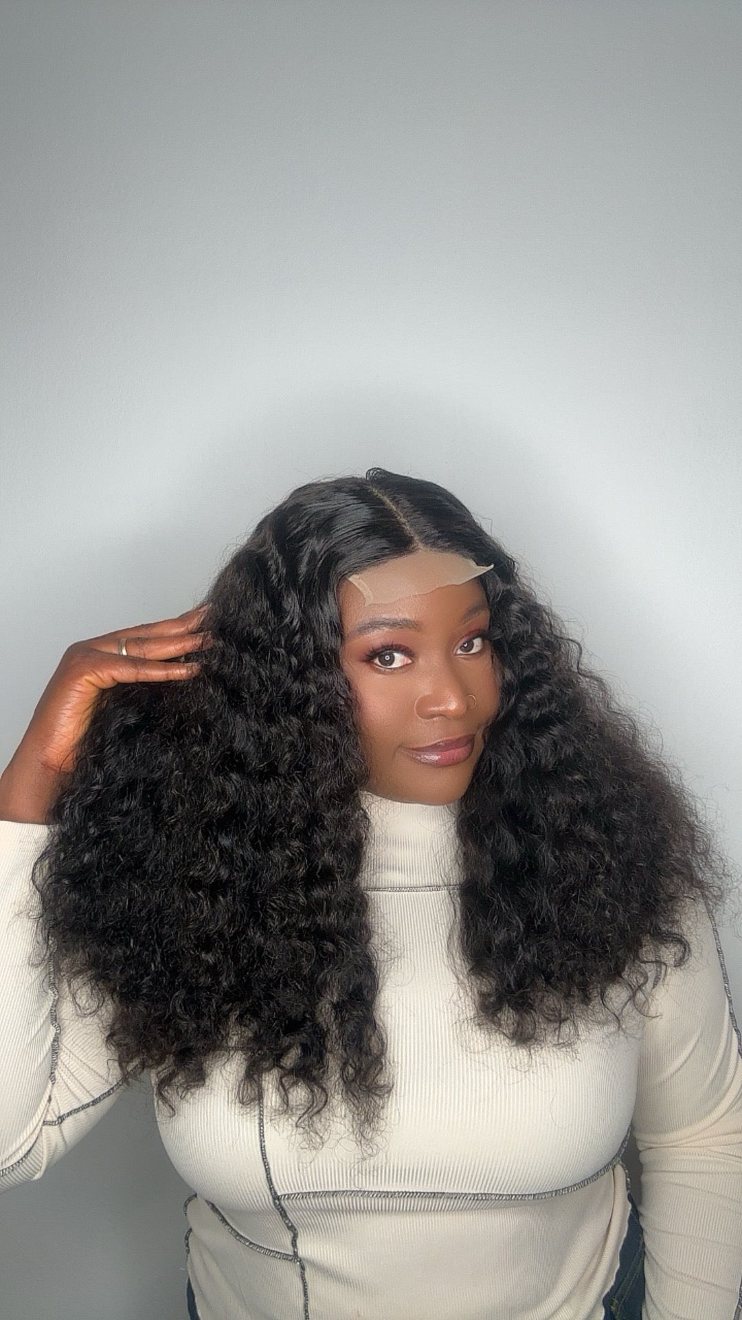 18 inches SDD 4x4 Closure Black Beyonce Curls - Helens Couture