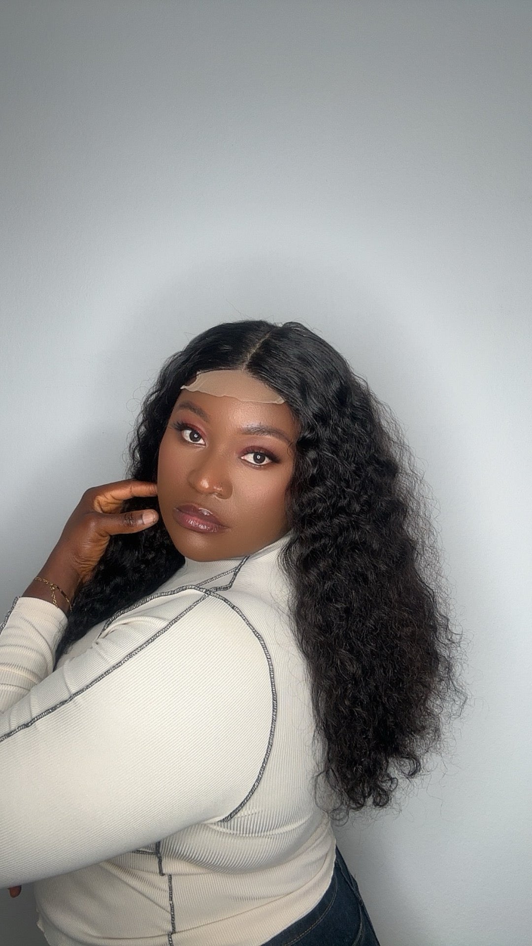 18 inches SDD 4x4 Closure Black Beyonce Curls - Helens Couture
